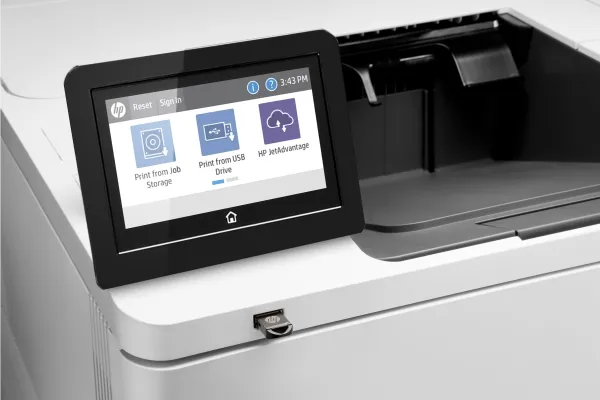 HP LaserJet Enterprise M612dn - Printer - S/H - Duplex - laser - A4/Legal - 1200 x 1200 dpi - op til 71 spm - kapacitet: 650 ark - USB 2.0, Gigabit LAN, USB 2.0 vært
