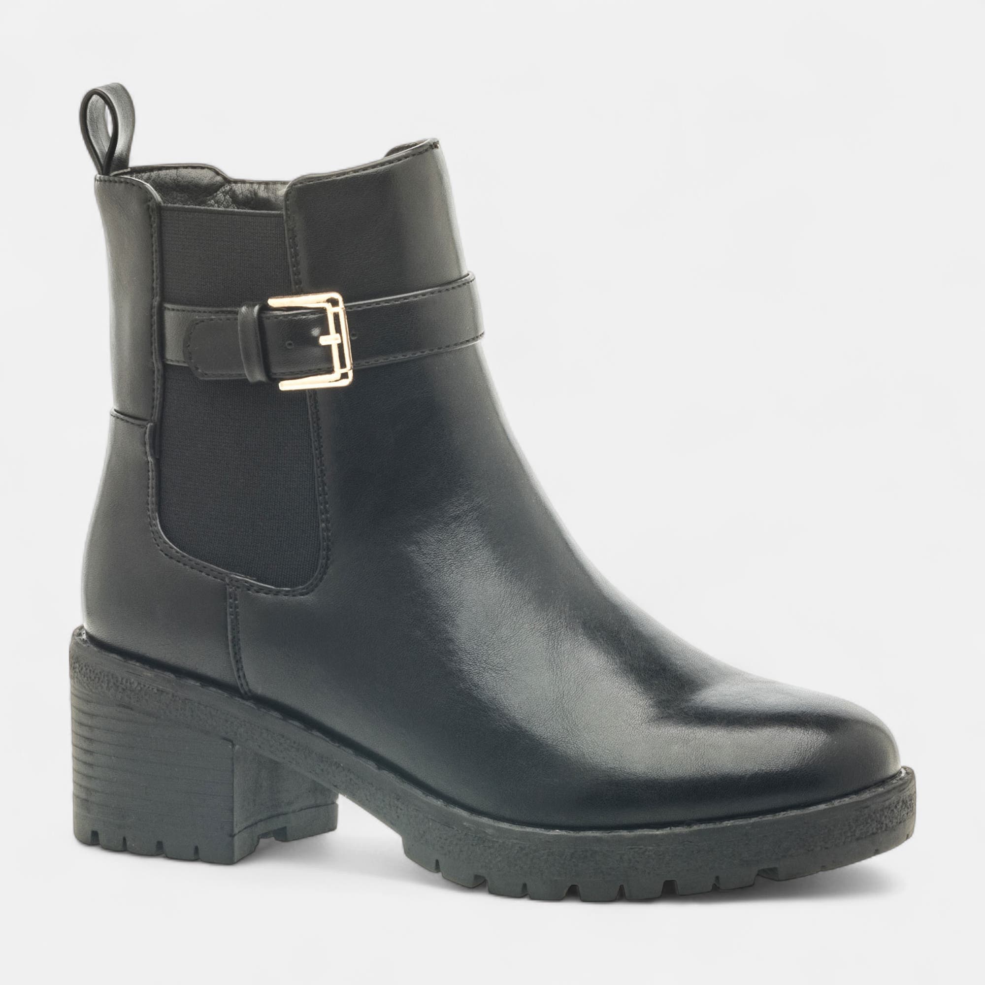 Boots à talon Femme noir
