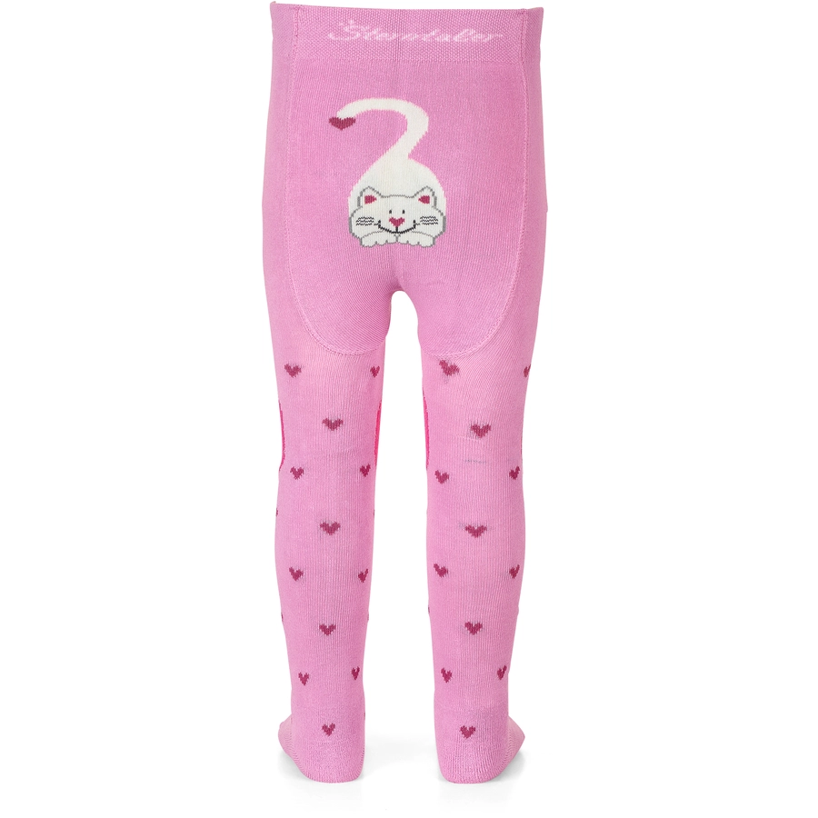 Sterntaler Krabbelstrumpfhose Maus blütenrosa