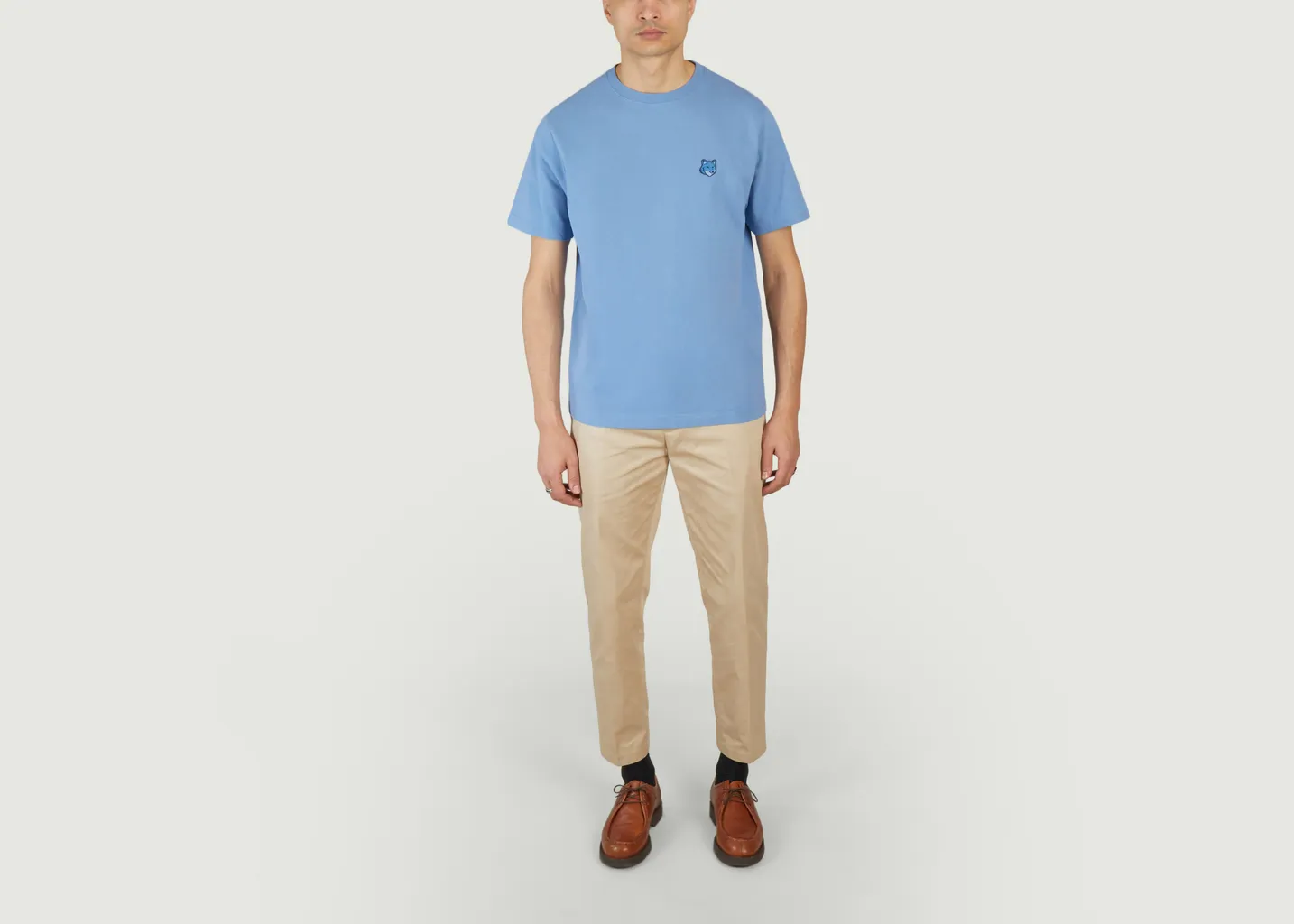 T-shirt Comfort Patch Renard Maison Kitsuné