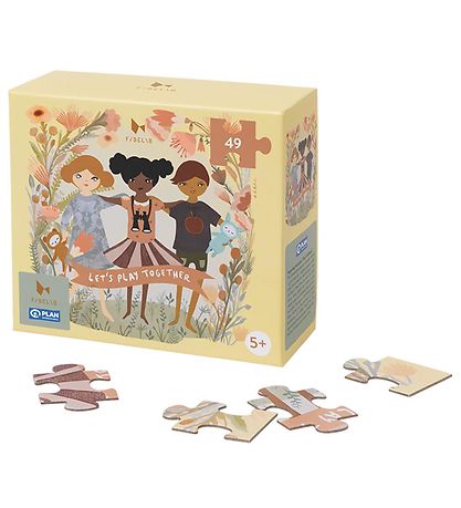 PLAN International x Fabelab Puzzlespiel - 49 Teile - Let's Play