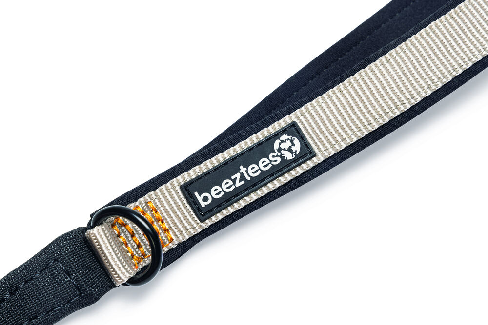 Beeztees Premium Parinca - Hondenriem - grijs - Medium - 1.2 cm - 180 cm