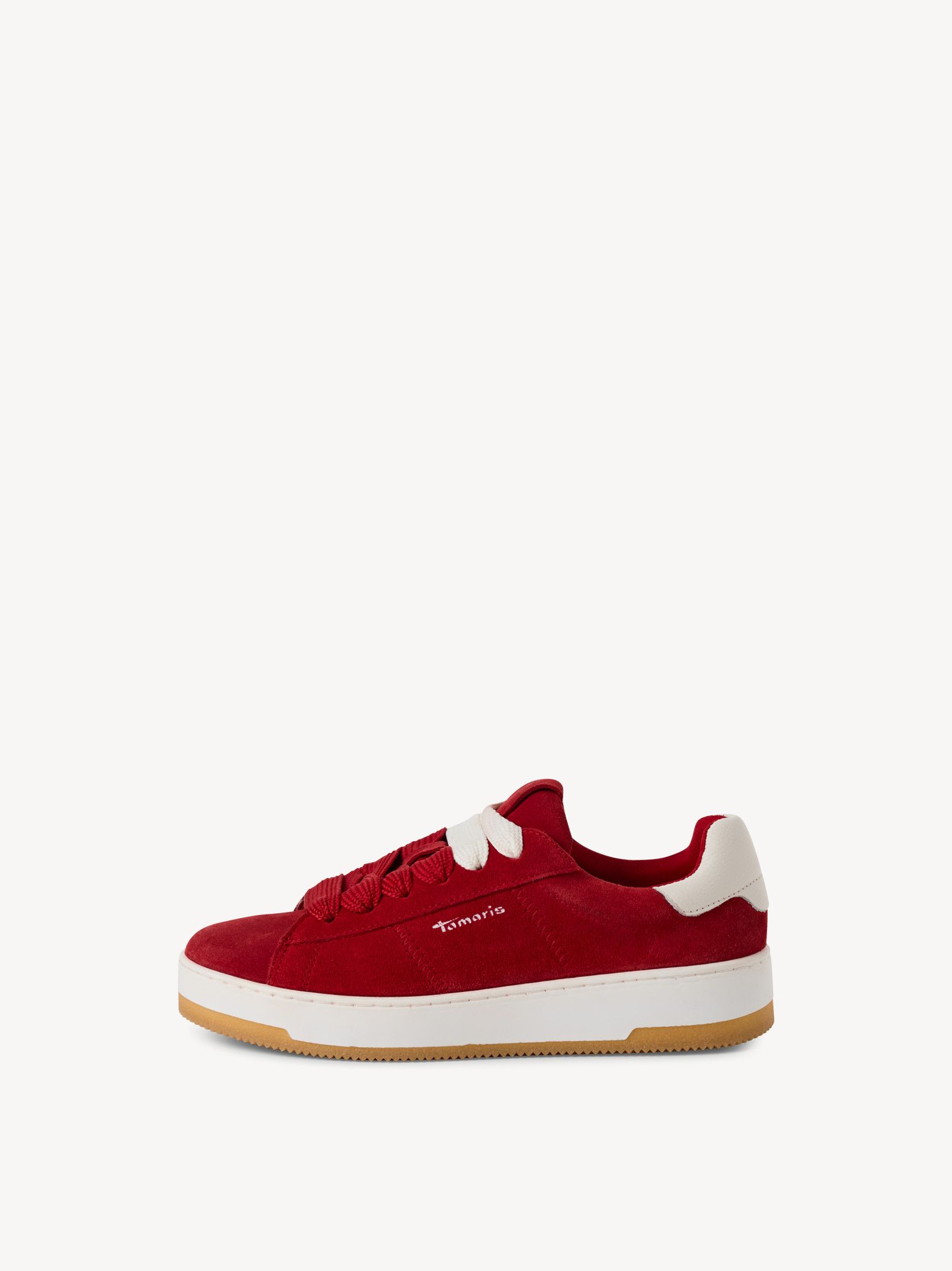 Leren Sneaker - rood