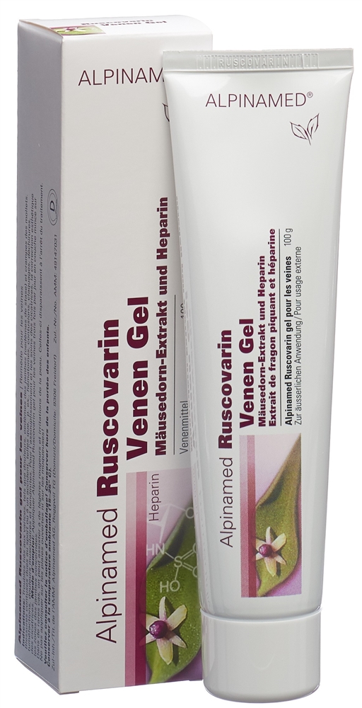ALPINAMED Ruscovarin Venen Gel Gel Tb 100 g