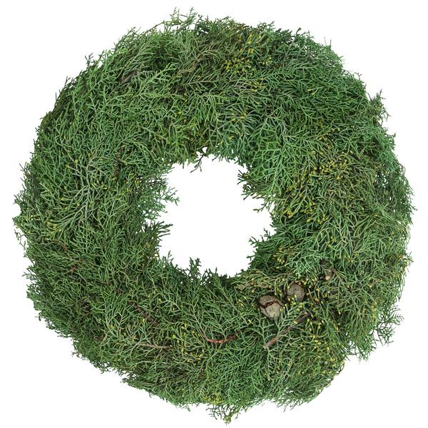 Adventskranz aus Arizonika, einseitig