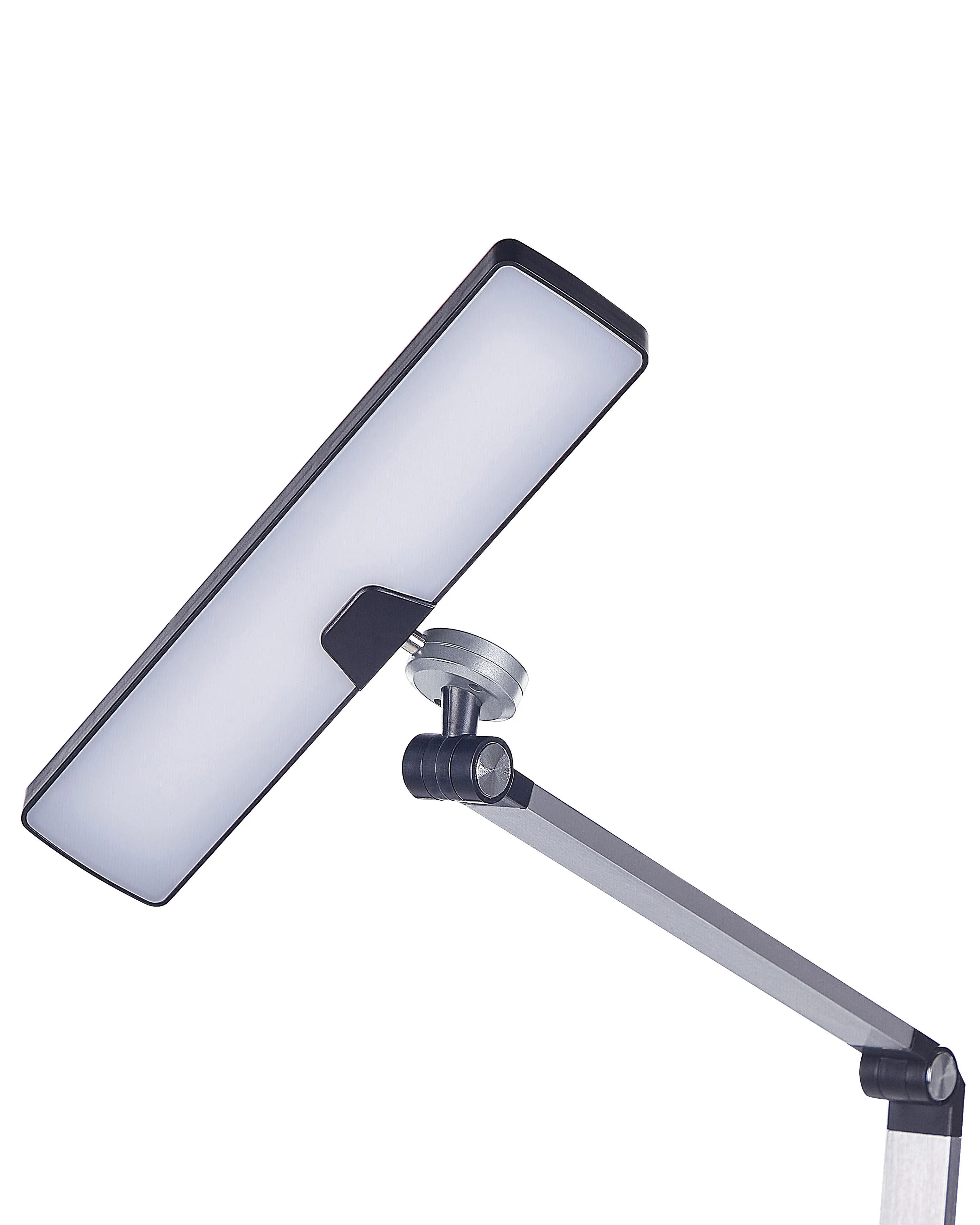 LED bureaulamp LACERTA met draadloze oplader Metaal Zilver
