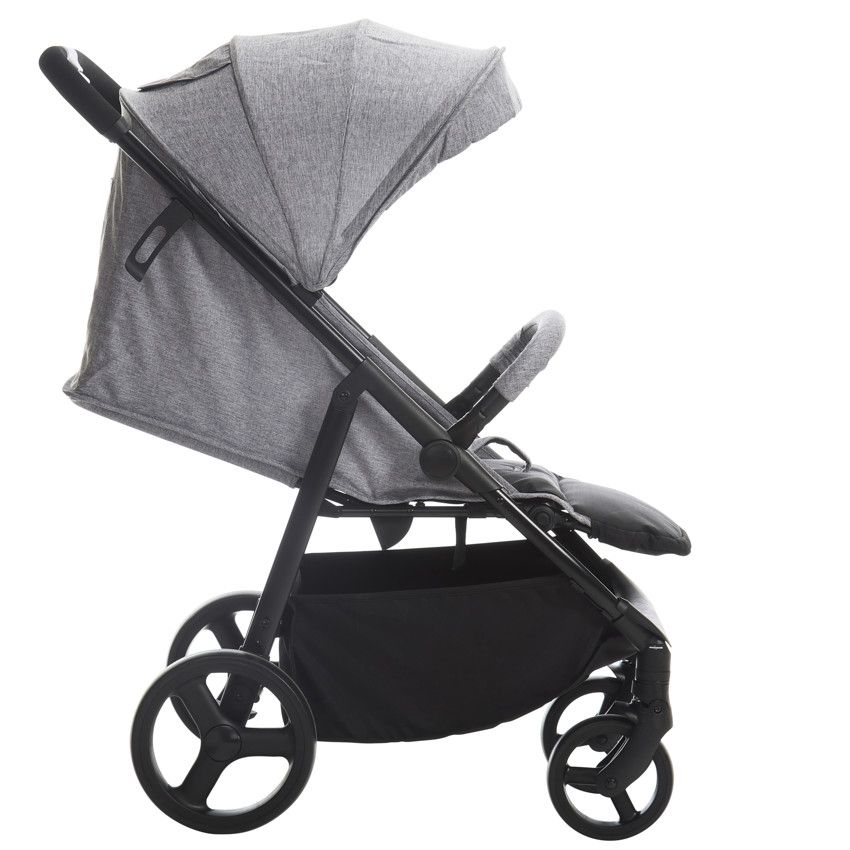 Poussette duo Essential avec siège-auto i-Size noir/gris - Ecru
