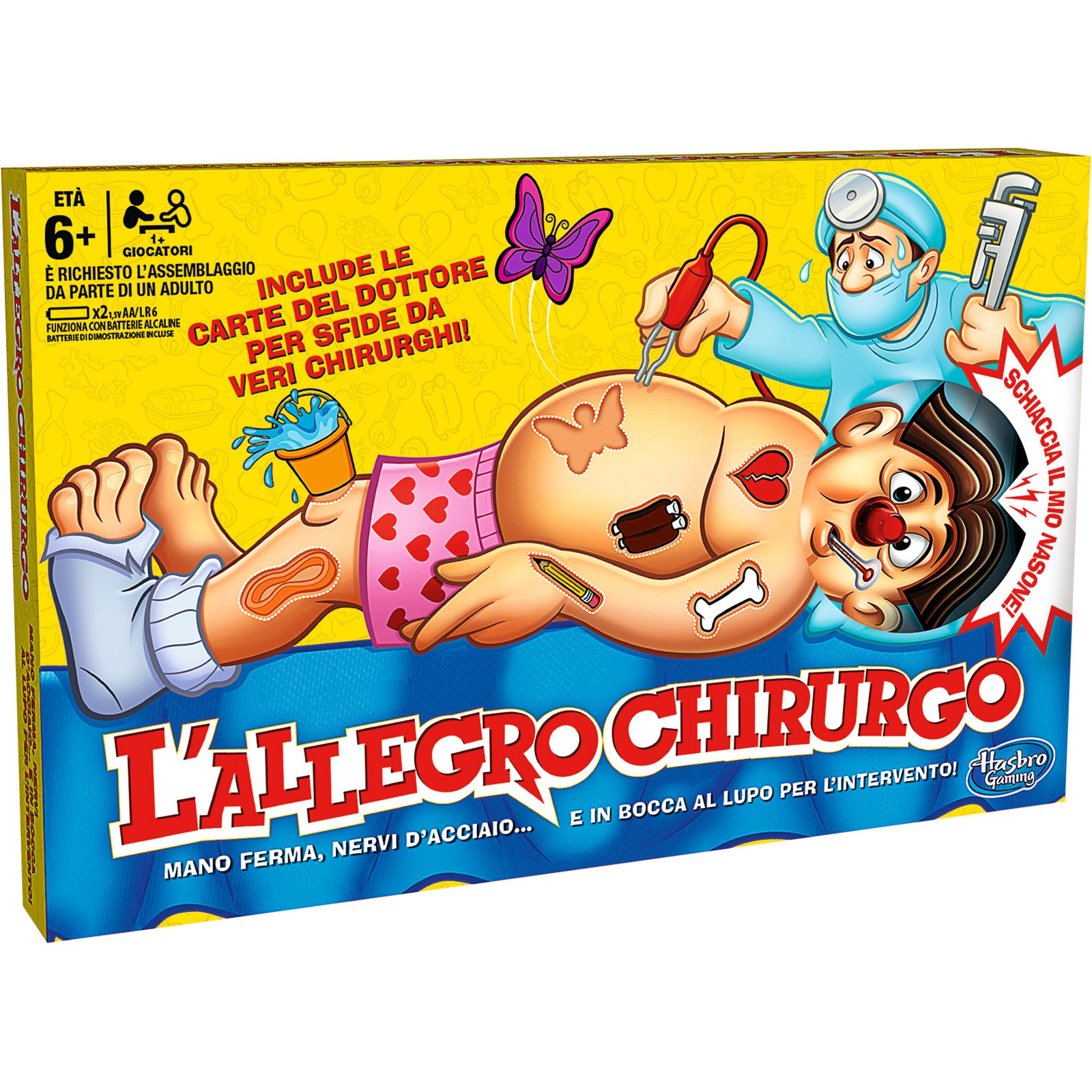 Hasbro L'Allegro Chirurgo Italienisch