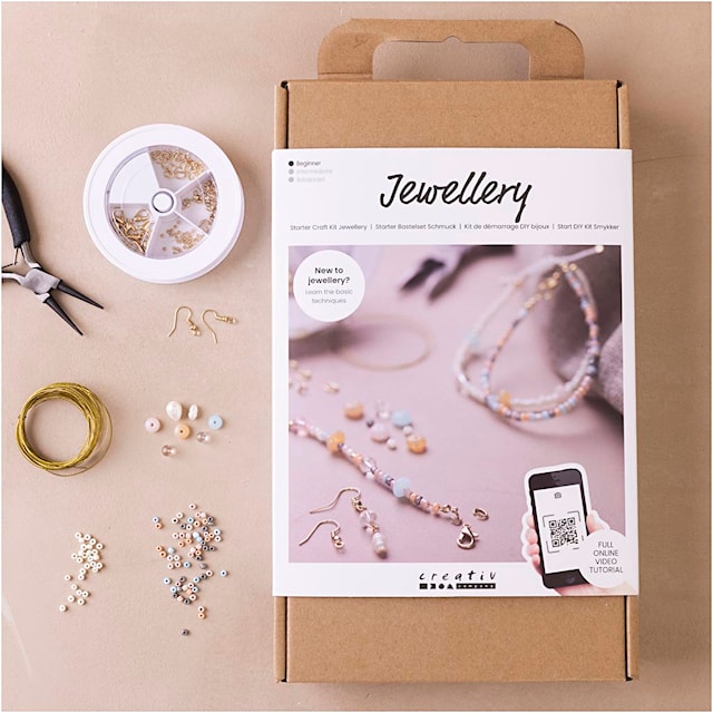 Start DIY Kit Smykker Klassiske Perler, 1 pk.