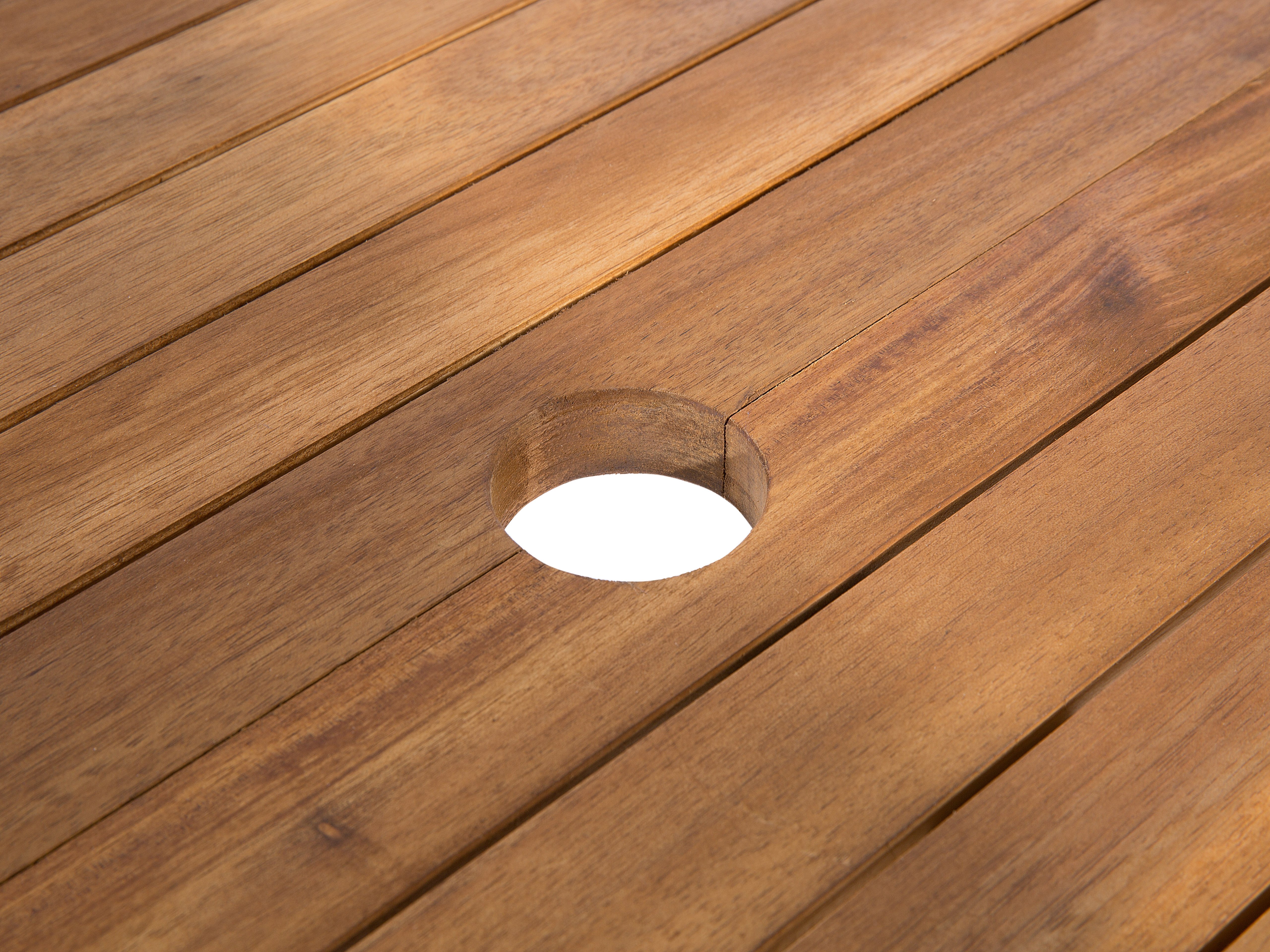 Tuinset 8-zits MAUI met kussens Acaciahout Grijs