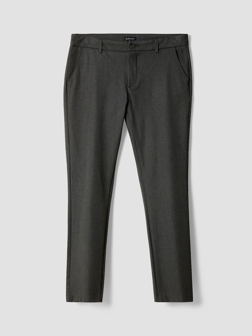 Lorenzo bukse Charcoal Melange