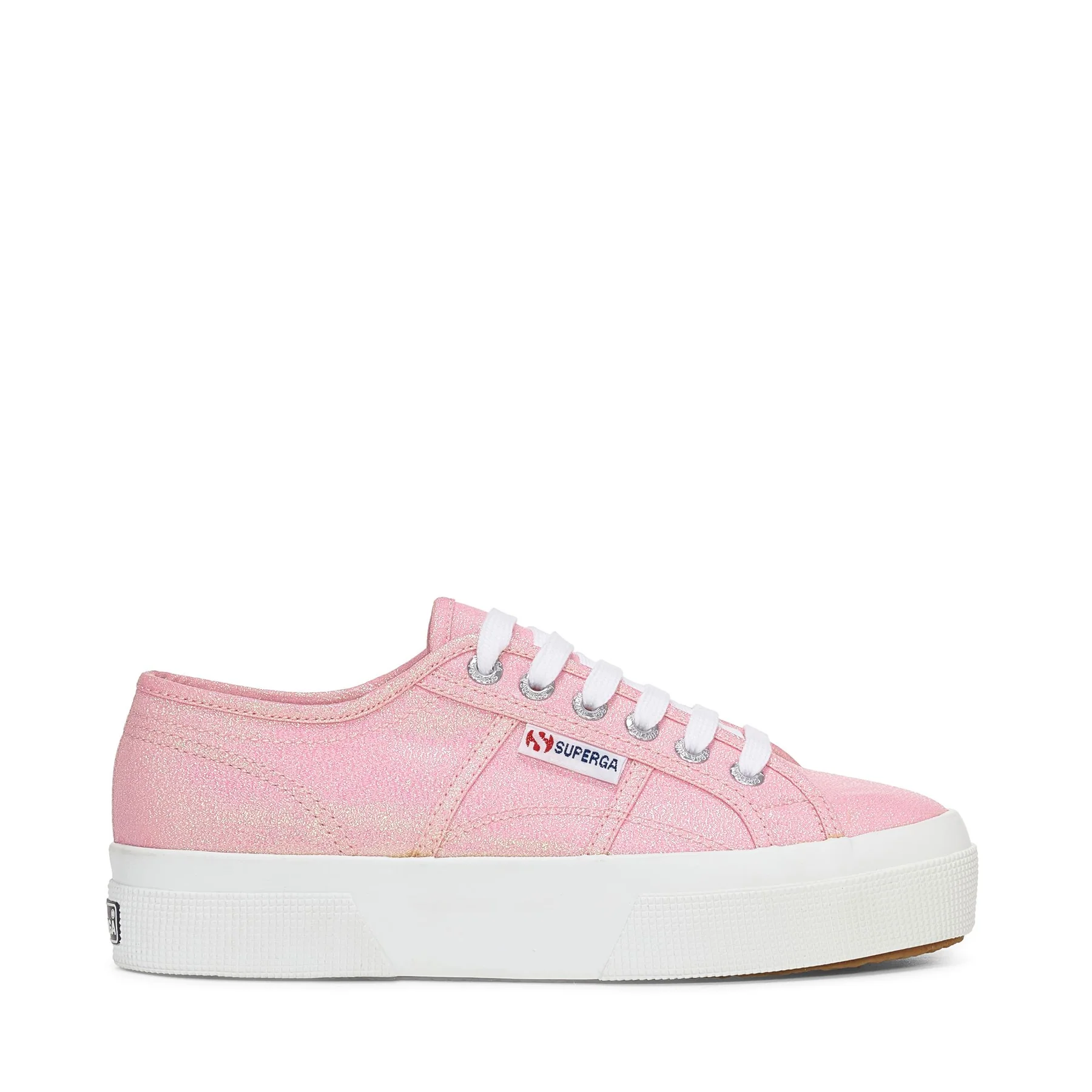 2740 PLATFORM LAME-PINK BEGONIA IRIDESCENT