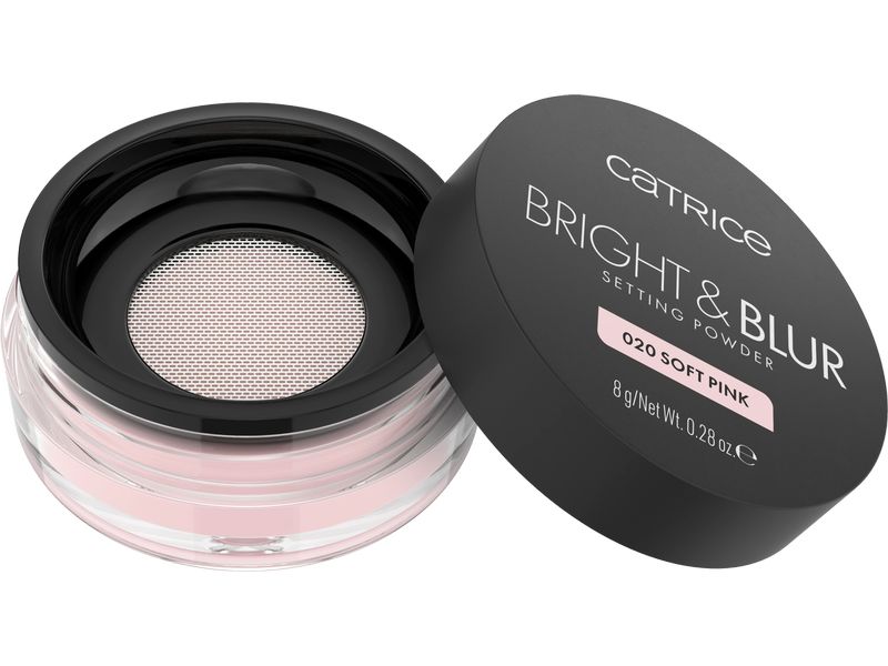 Catrice Puder Bright and Blur Setting Powder 020 Soft Pink Ultrafeiner, loser Puder sorgt für einen ebenmässigen, strahlenden Teint