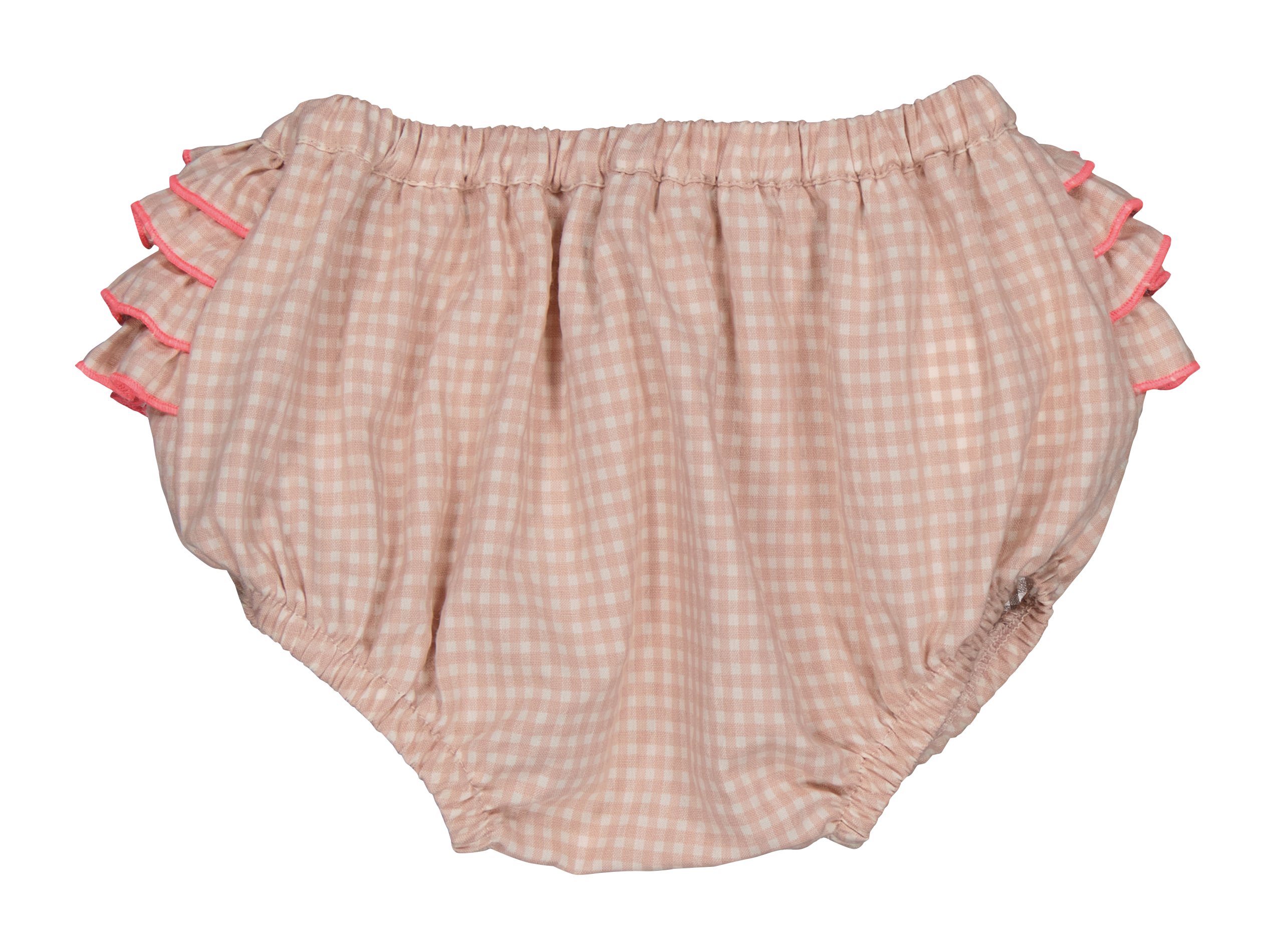 DAN - Bloomer vichy en coton mélangé| Rose