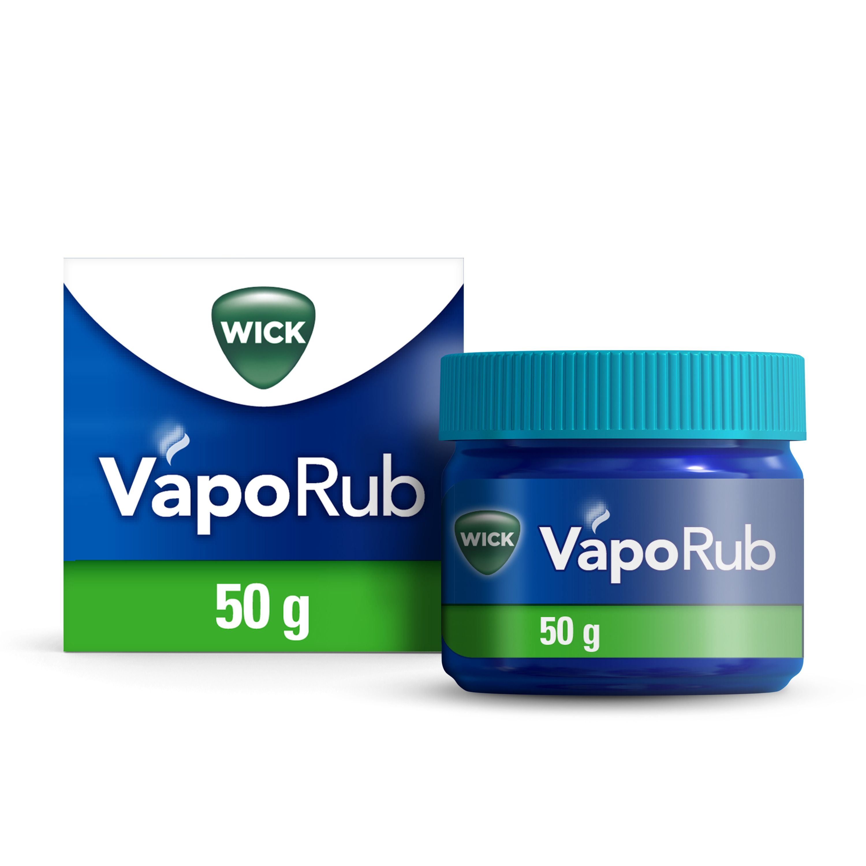 WICK VapoRub Erkältungssalbe, Linderung von 4 Erkältungssymptomen