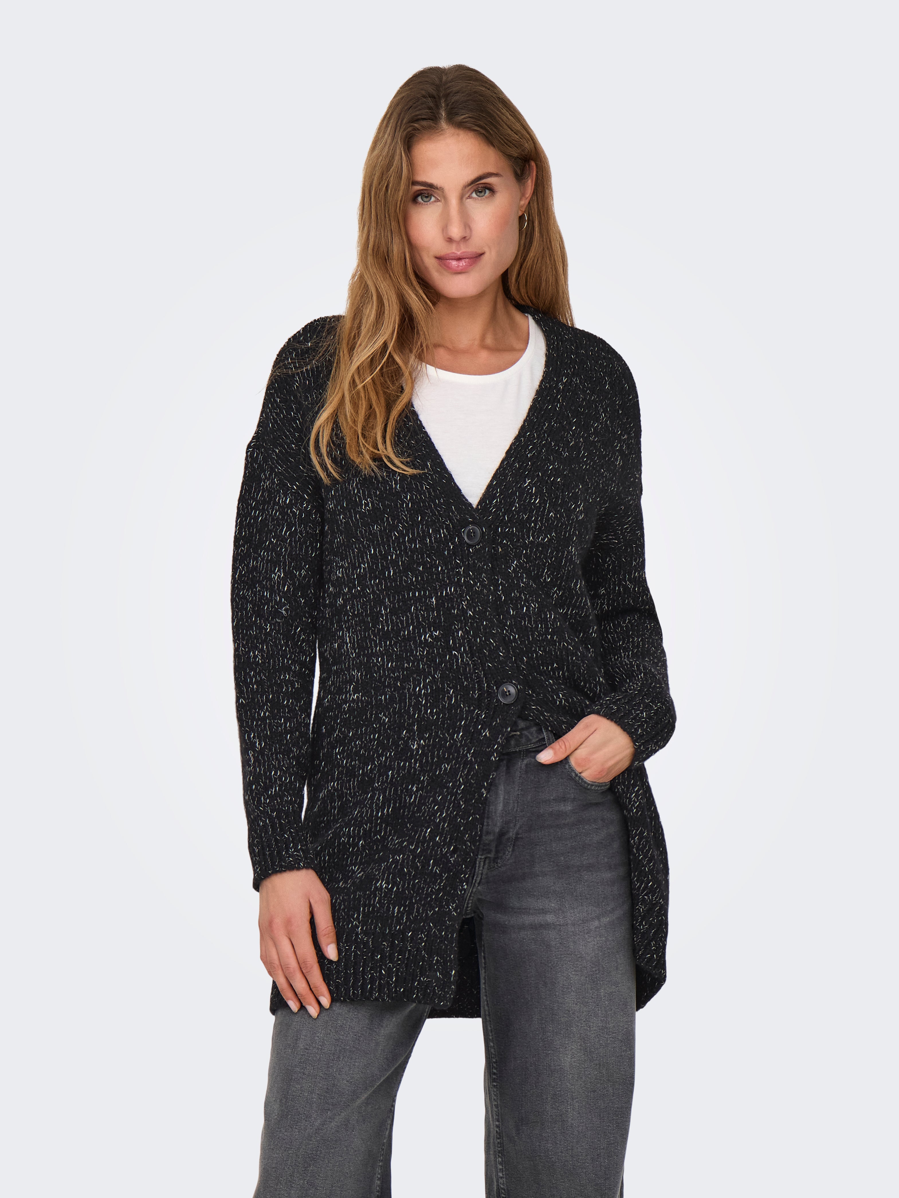 ONLJULIZ Strickjacke Black