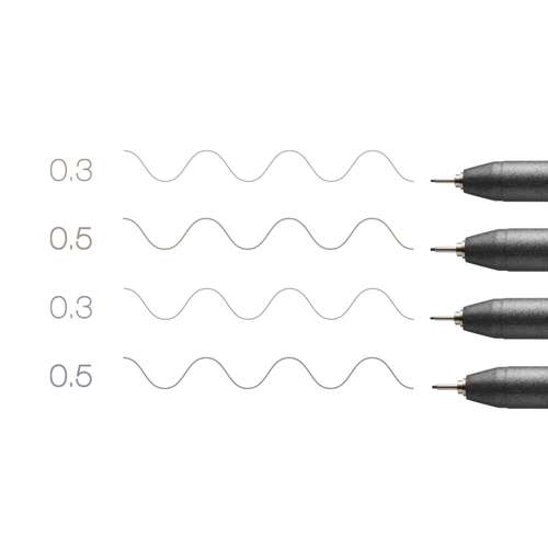 COPIC® Multiliner 4er-Set, grey