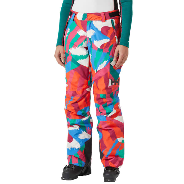 Pantalon de ski HELLY HANSEN W SWITCH CARGO INSULATED PANT JPB AOP