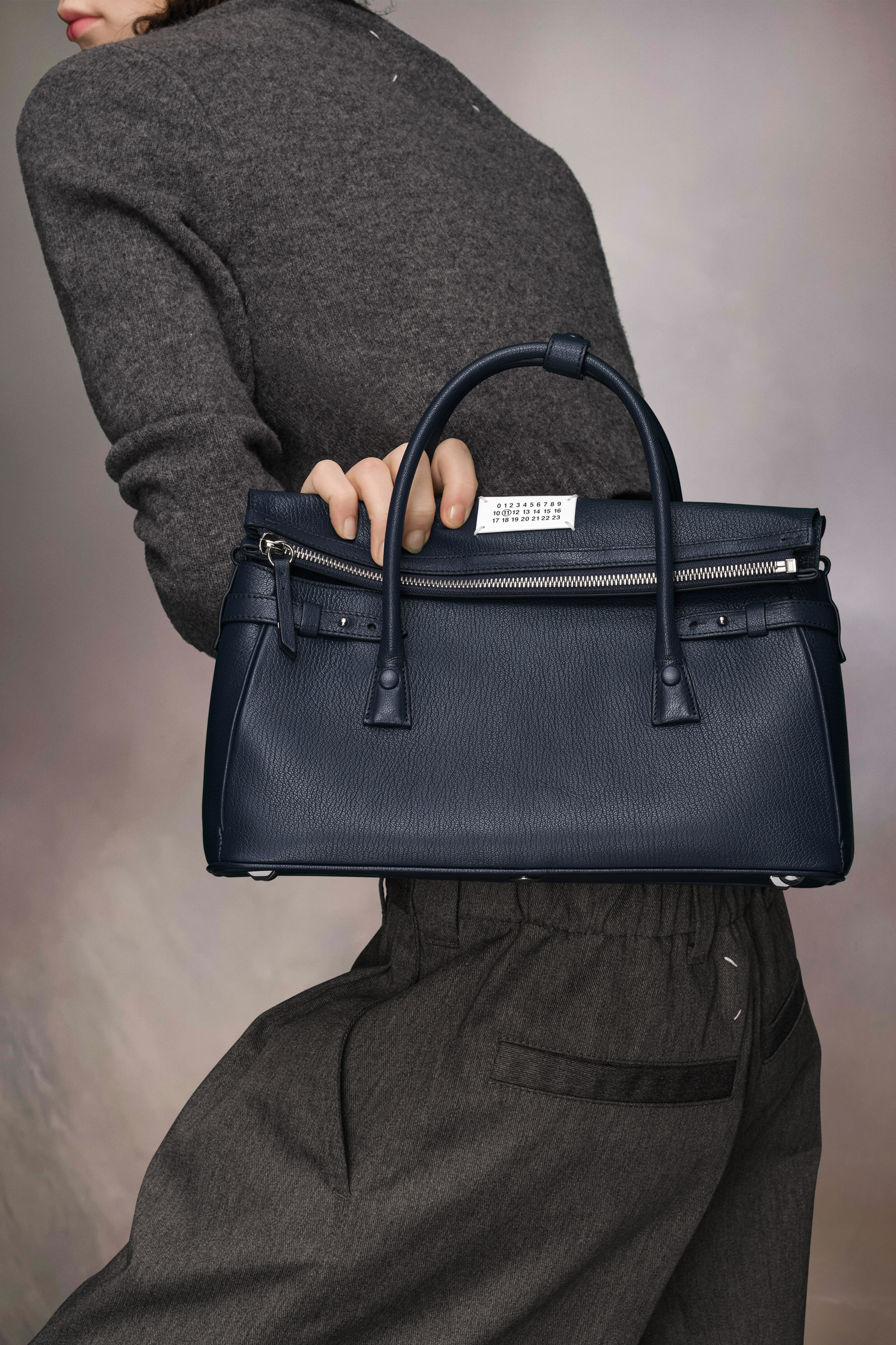 Sac 5AC East West Handbag Bleu Foncé