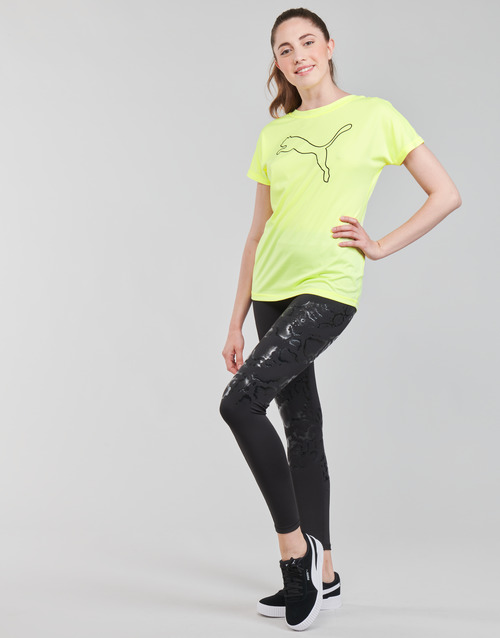 Puma - RECYCL JERSY CAT TEE - Jaune