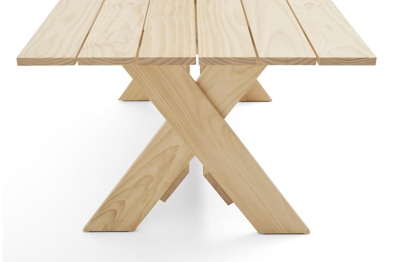 Hay Crate eettafel 180x89,5 Black
