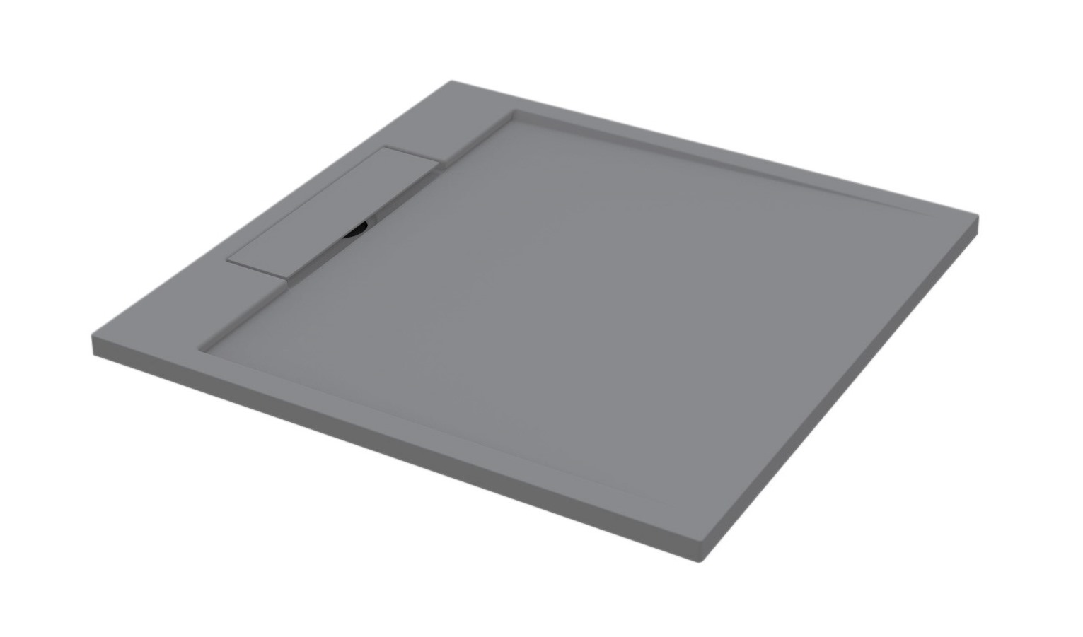 Best Design Just Solid douchebak 90x90x3.5cm mat grijs