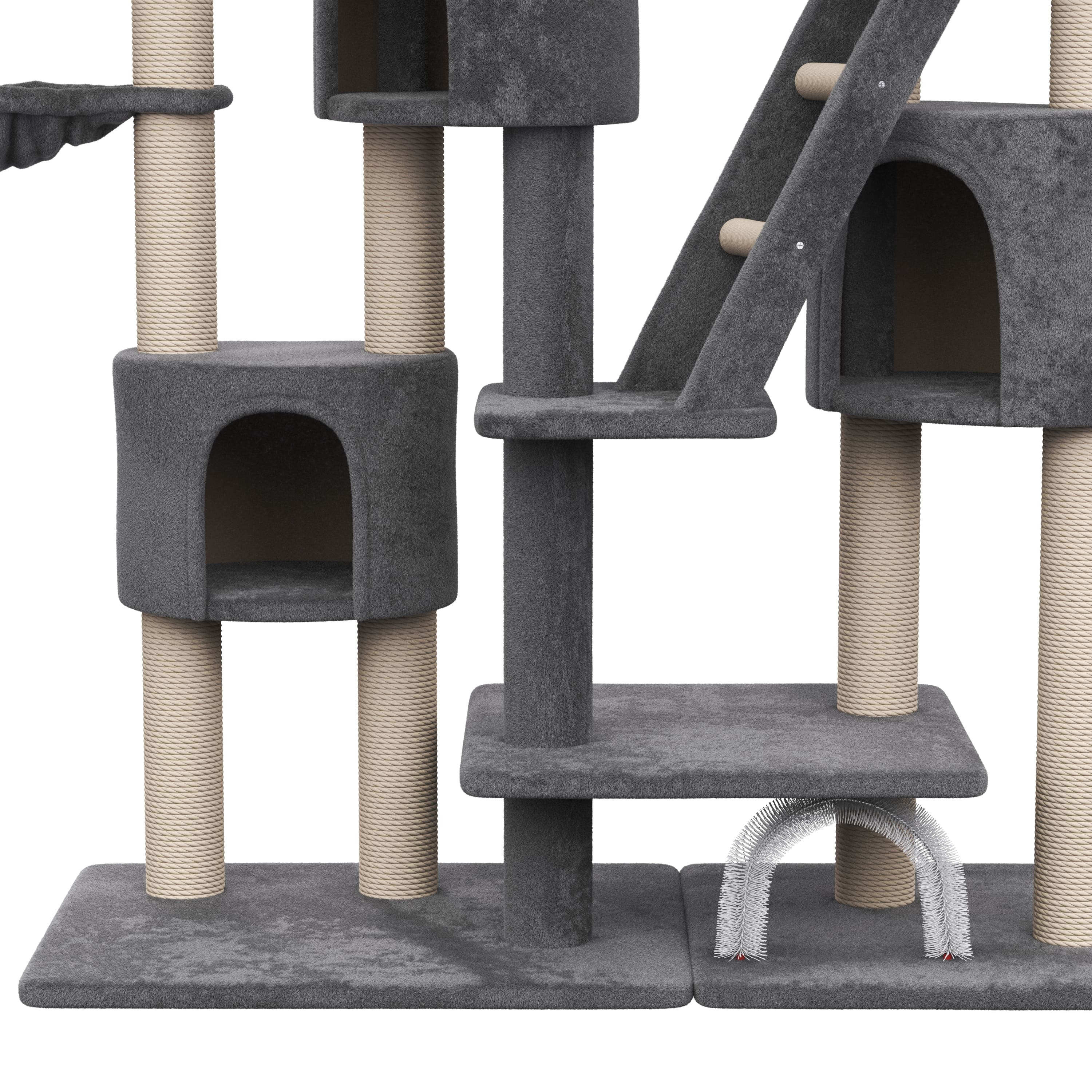 Katzenbaum TARZAN 255 cm grau