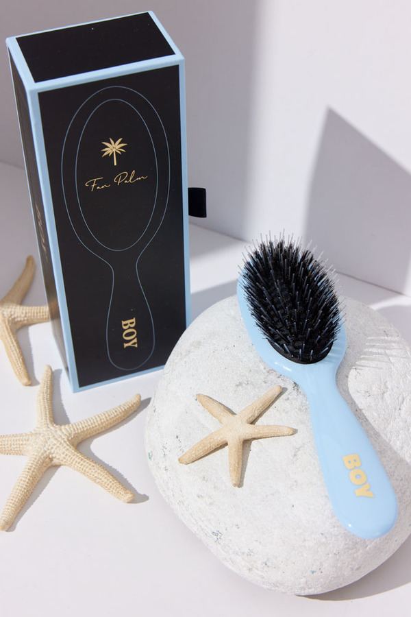 Fan Palm Hair Brush Boy Small
