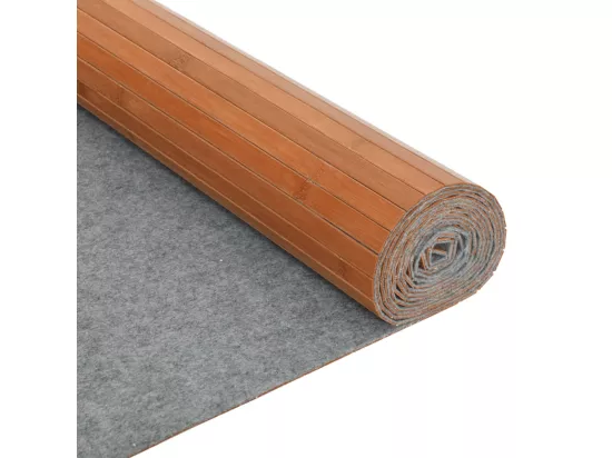Cloison de séparation marron 165x600 cm bambou