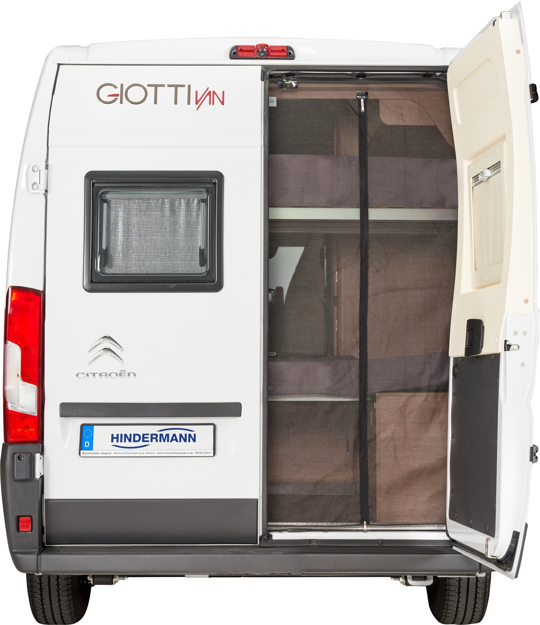 Hindermann Insektenschutzvorhänge Fiat Ducato Typ 250 (ab 2007), Typ 290 (ab 2014)