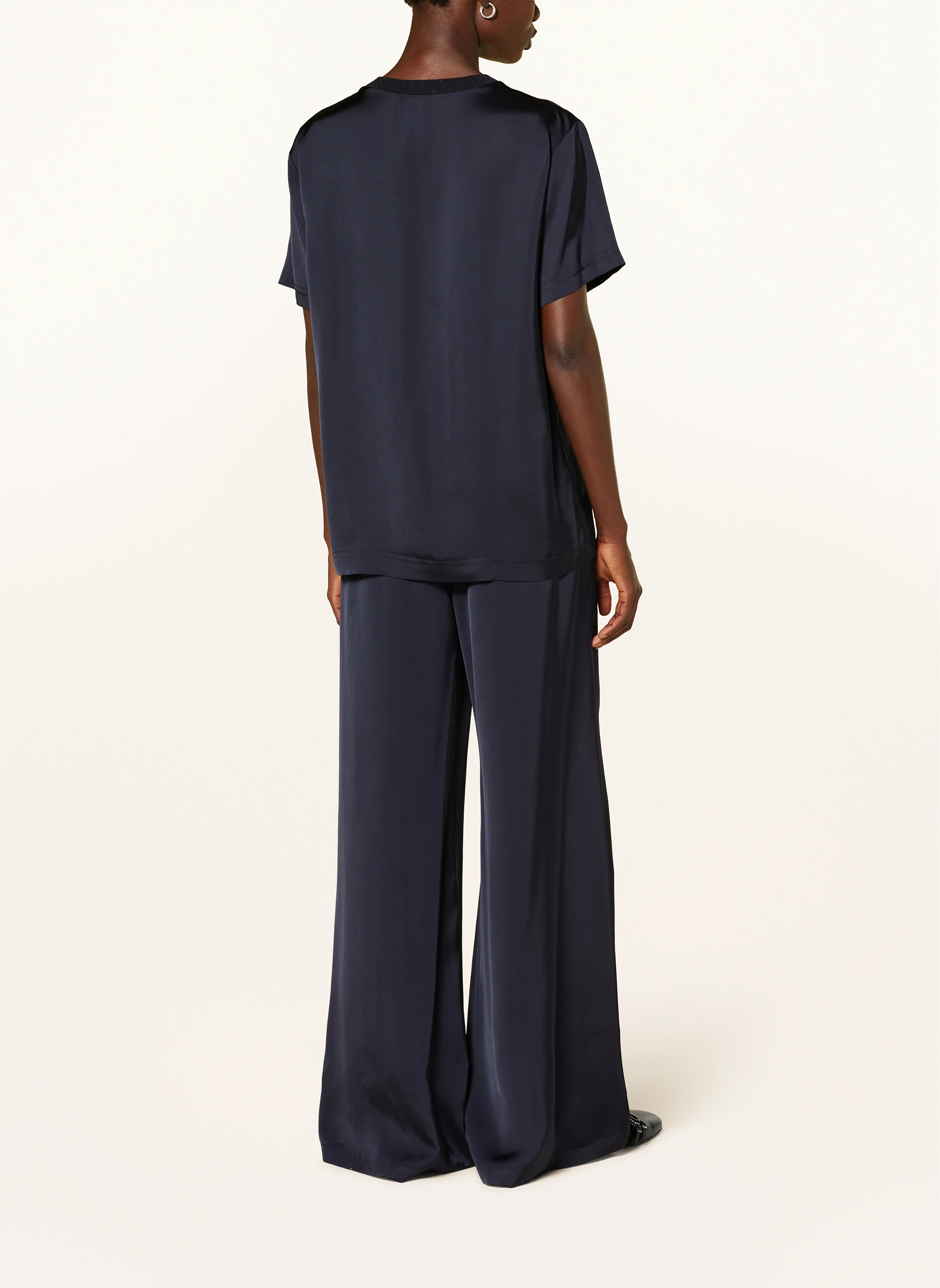 FABIANA FILIPPI Blusenshirt aus Satin