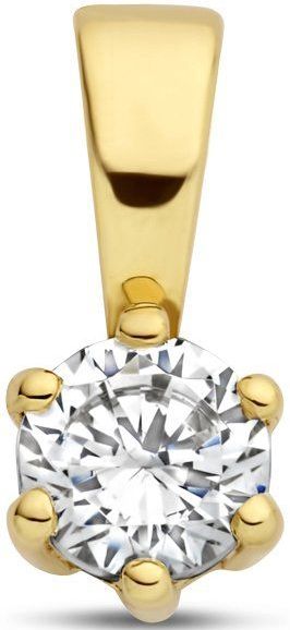 Hanger - Geelgoud - 14K - Zirkonia - 4010166