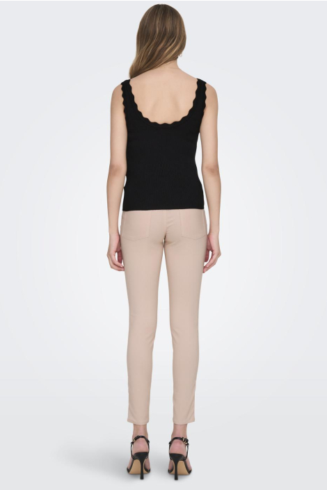 Jacqueline de Yong zwarte dames top