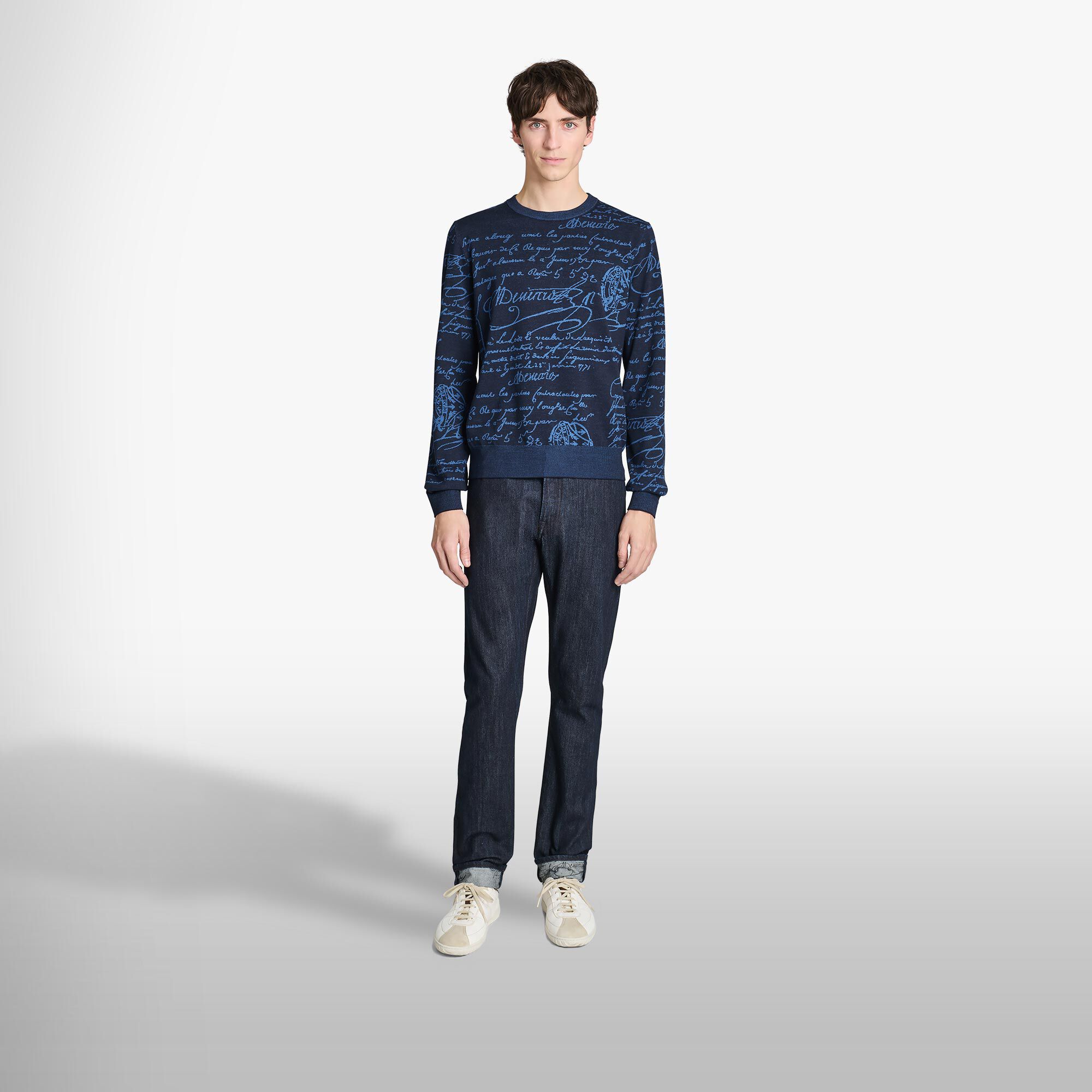 Pull En Laine Scritto