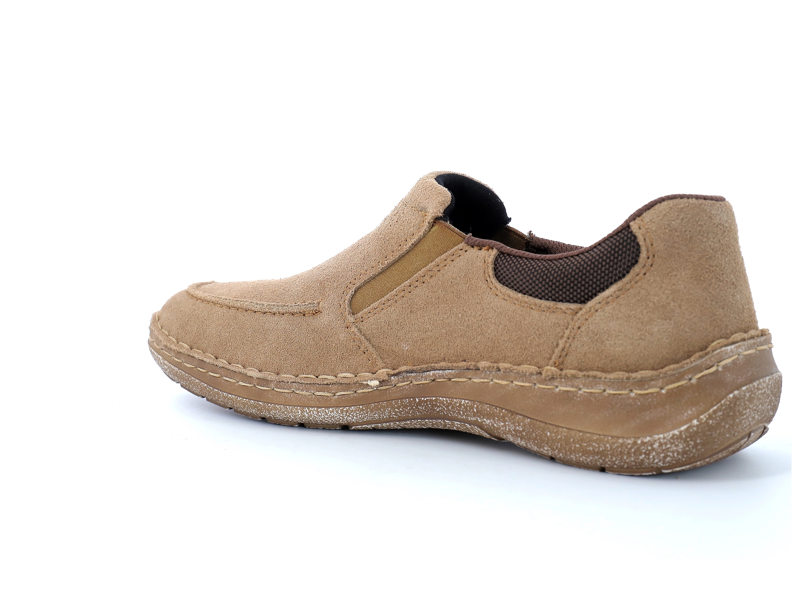 Rieker-03064 Nubuck Taupe