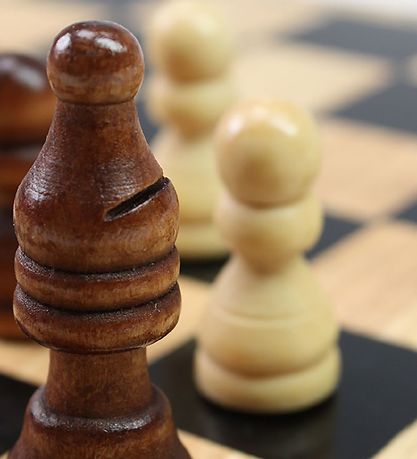 TACTIC Brettspiel - Schach - Collection Classique - Holz
