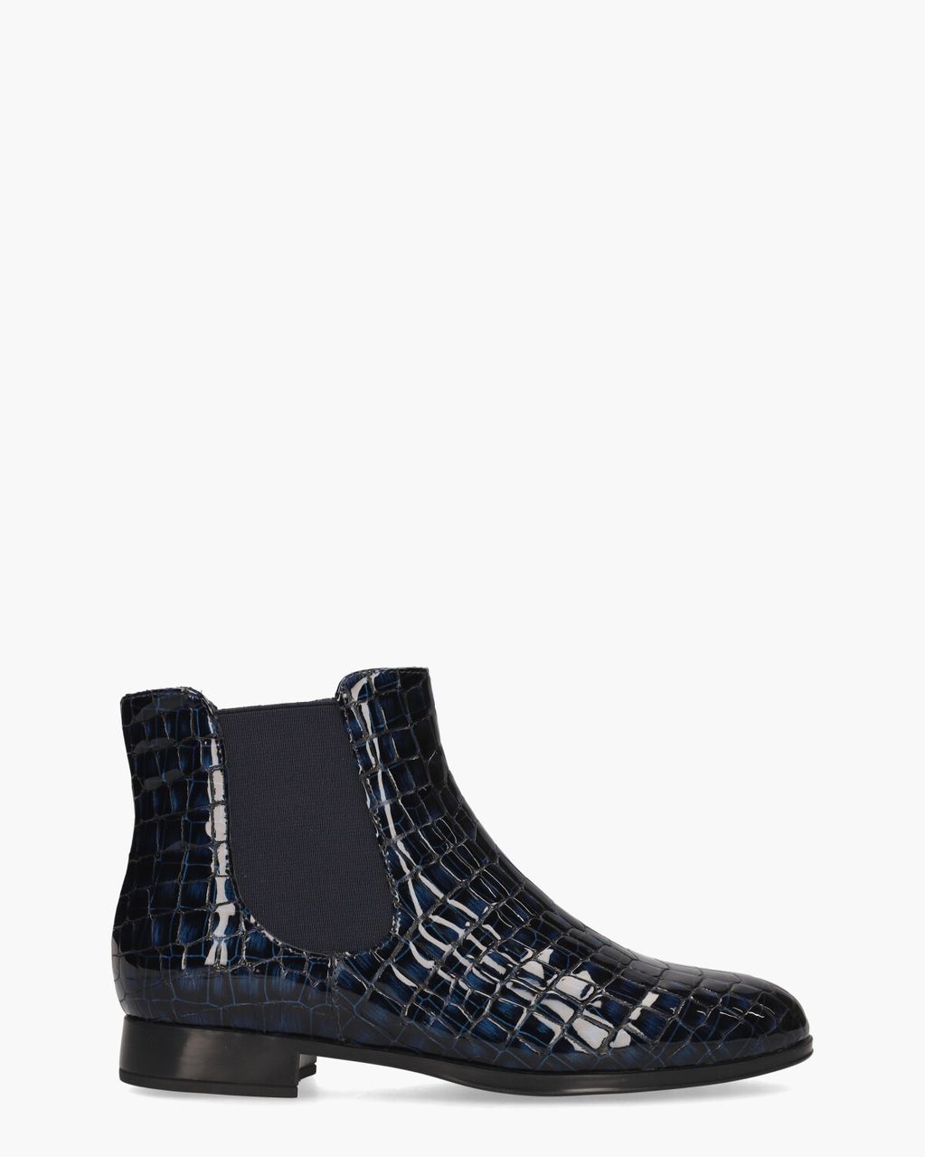 Di Lauro Valencia Donkerblauw Dames Enkelboots