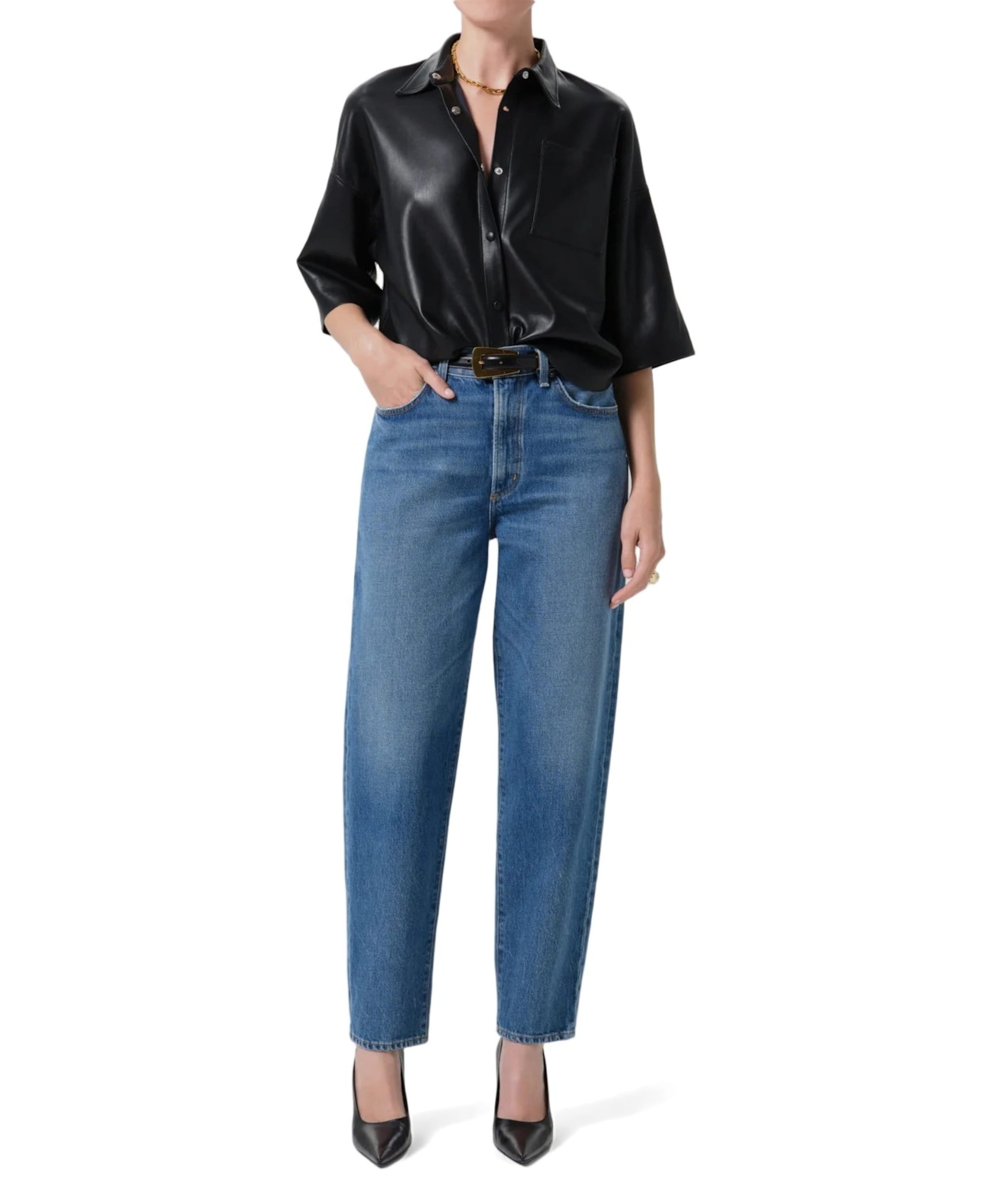 Citizens of Humanity The Taper jean in pastis dames jeans blauw