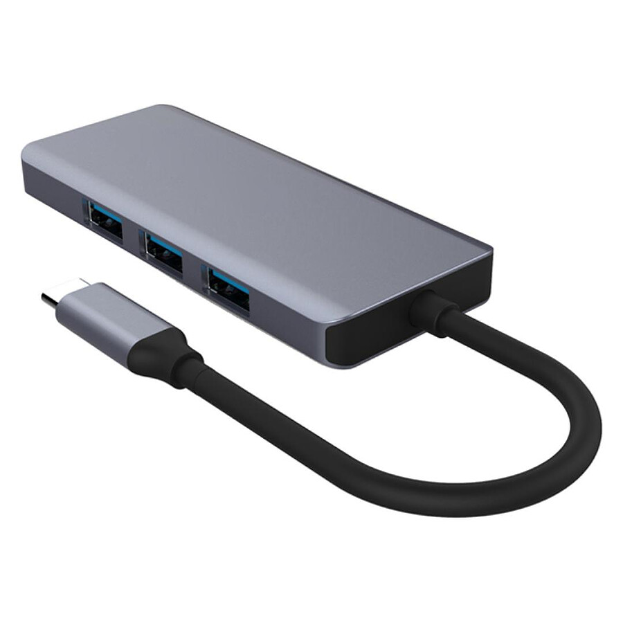 Akashi Hub USB Type-C 7-en-1