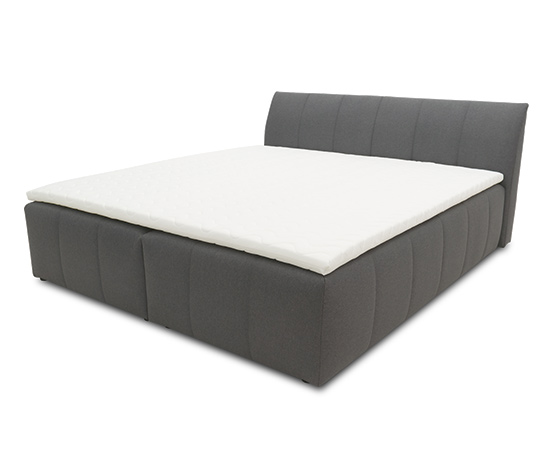 Boxspringbett 180 x 200 cm inkl. Topper, groß
