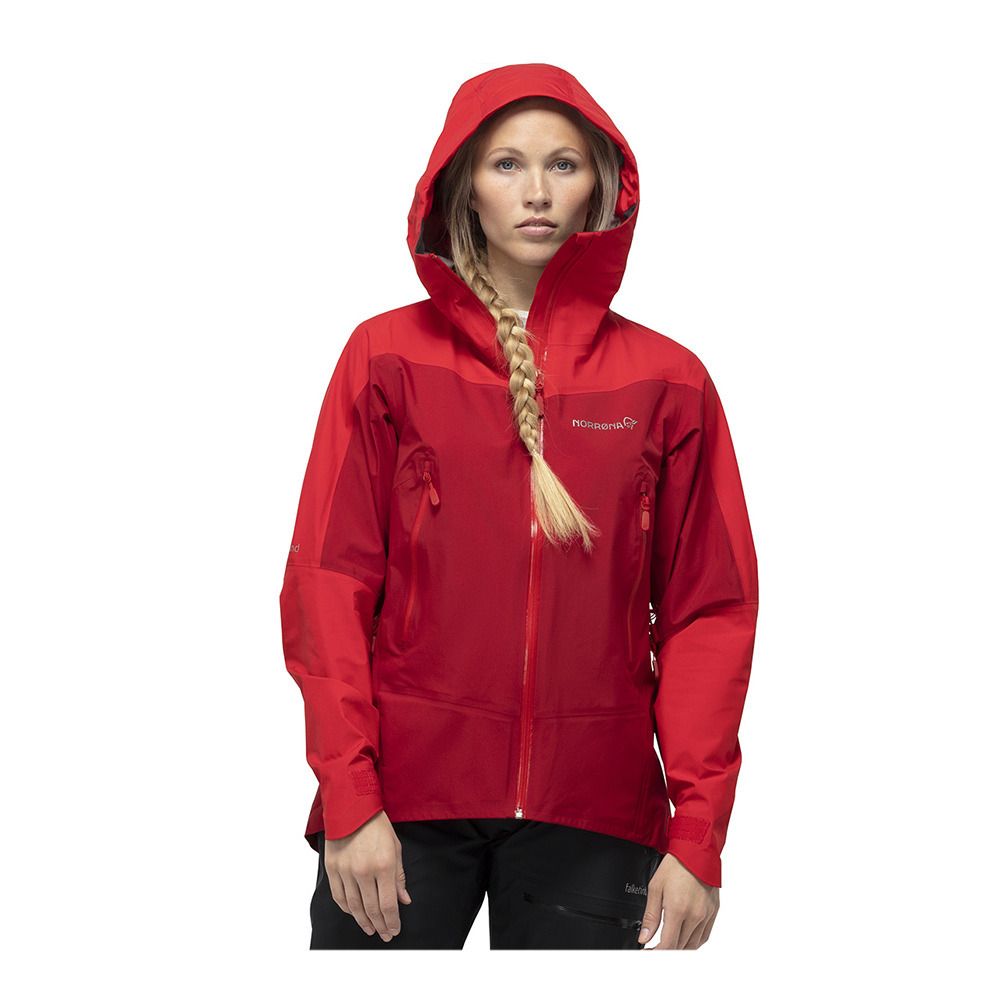 Norrona FALKETIND GTX - Veste Femme jester red/true red