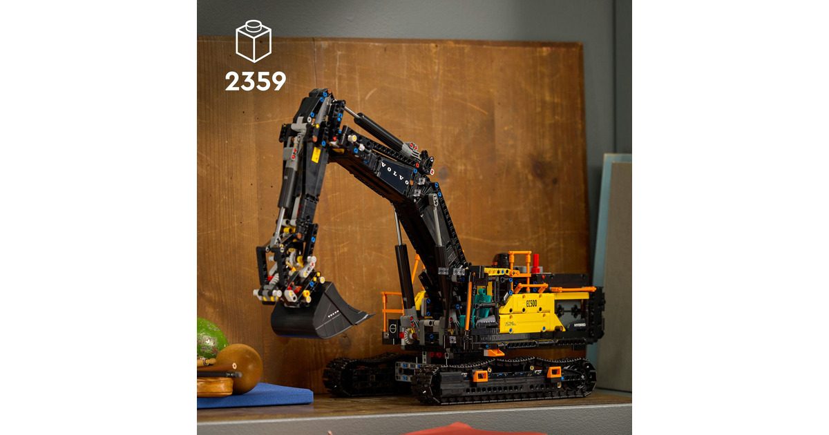 LEGOTechnic - Volvo EC500 Hybrid graafmachine Constructiespeelgoed  (42215)
