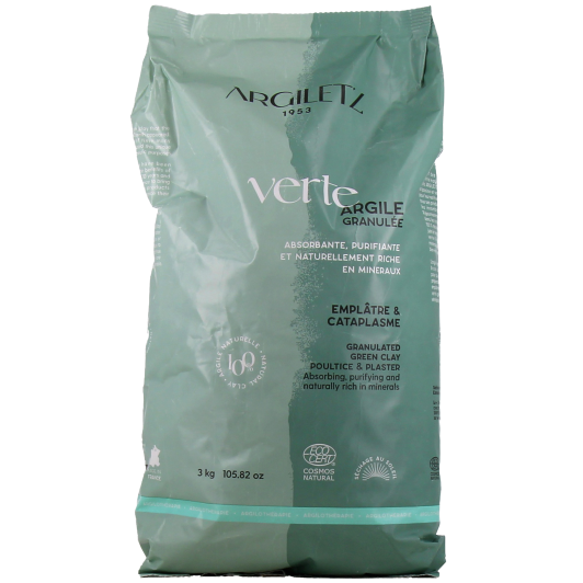 Argile verte en granulés Argiletz