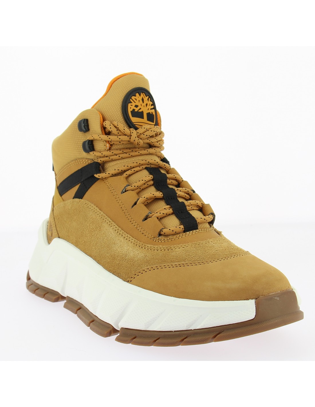 timberland boots homme tbl turbo hiker wht nubuck jaune