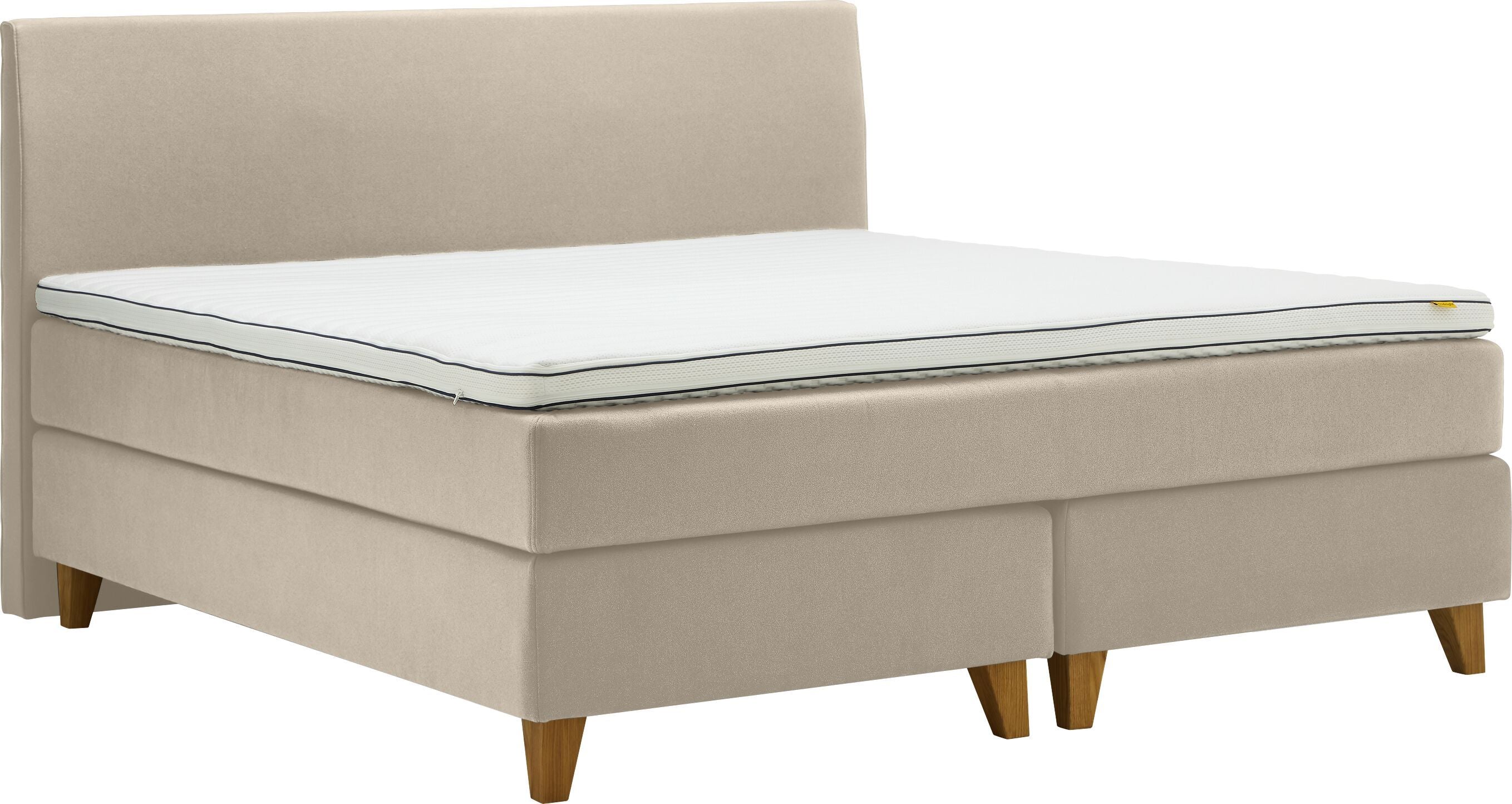 bico GOODNIGHT Boxspringbett - Natur / B: 180.0 cm x T: 200.0 cm