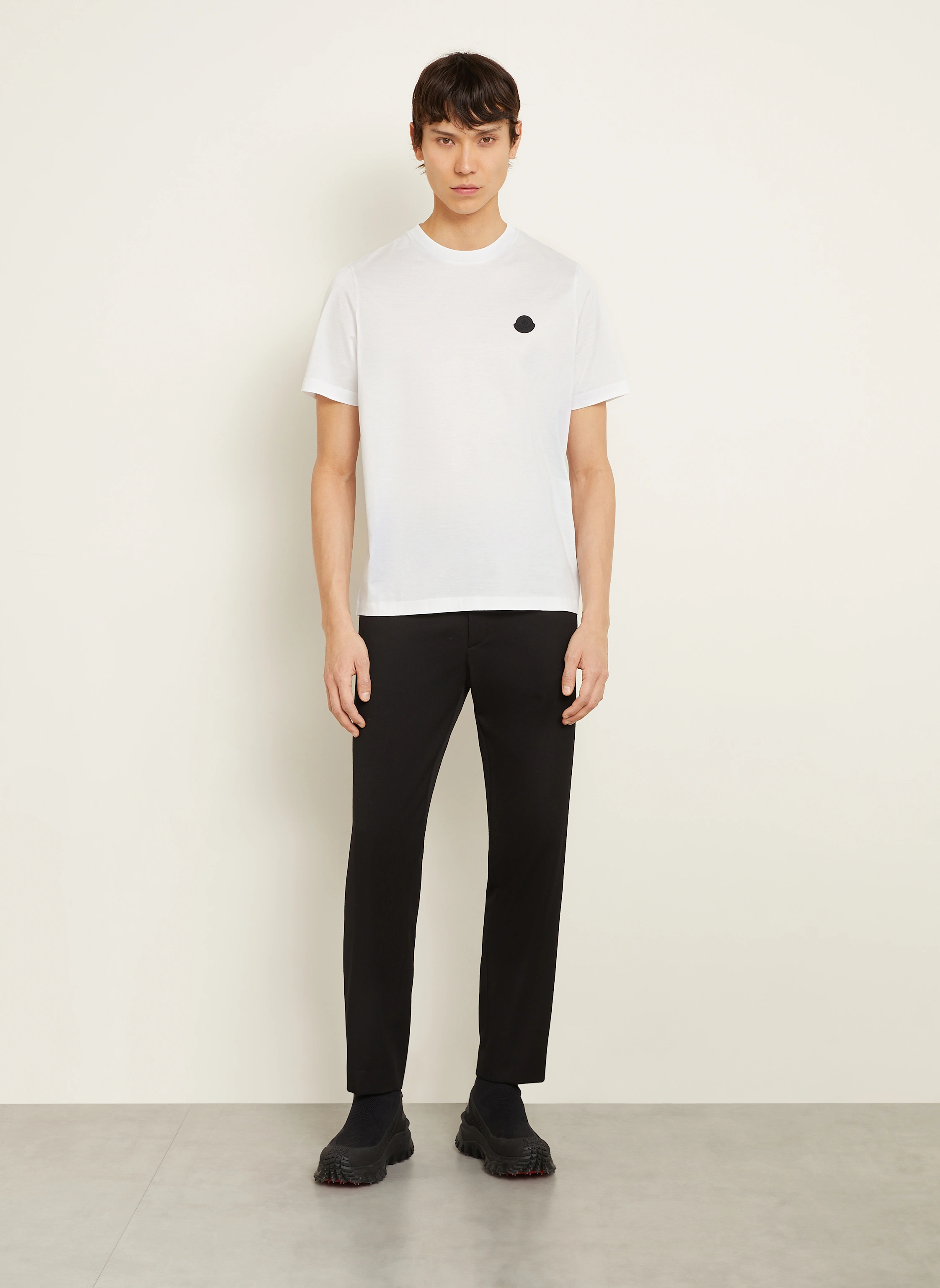 MONCLER T-Shirt im Materialmix