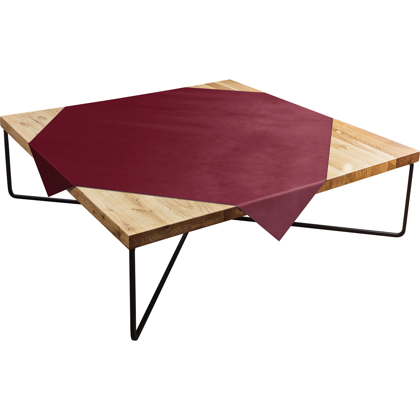 Tischdecke - farbig sortiert - 80x80 cm