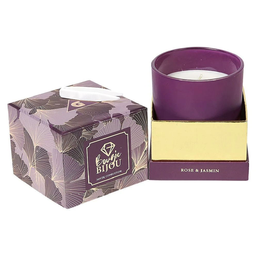 Coffret bougie bijou Collier