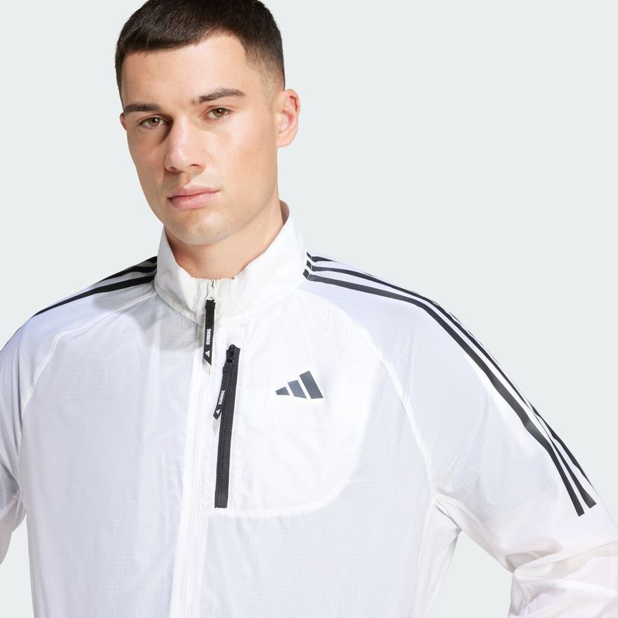 Adidas Veste repliable Own the Run 3 bandes