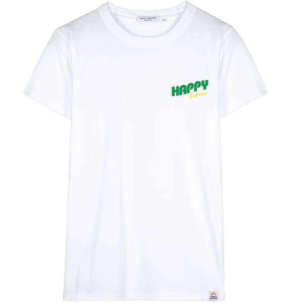 T-shirt FRENCH DISORDER ALEX HAPPY HOUR WHITE